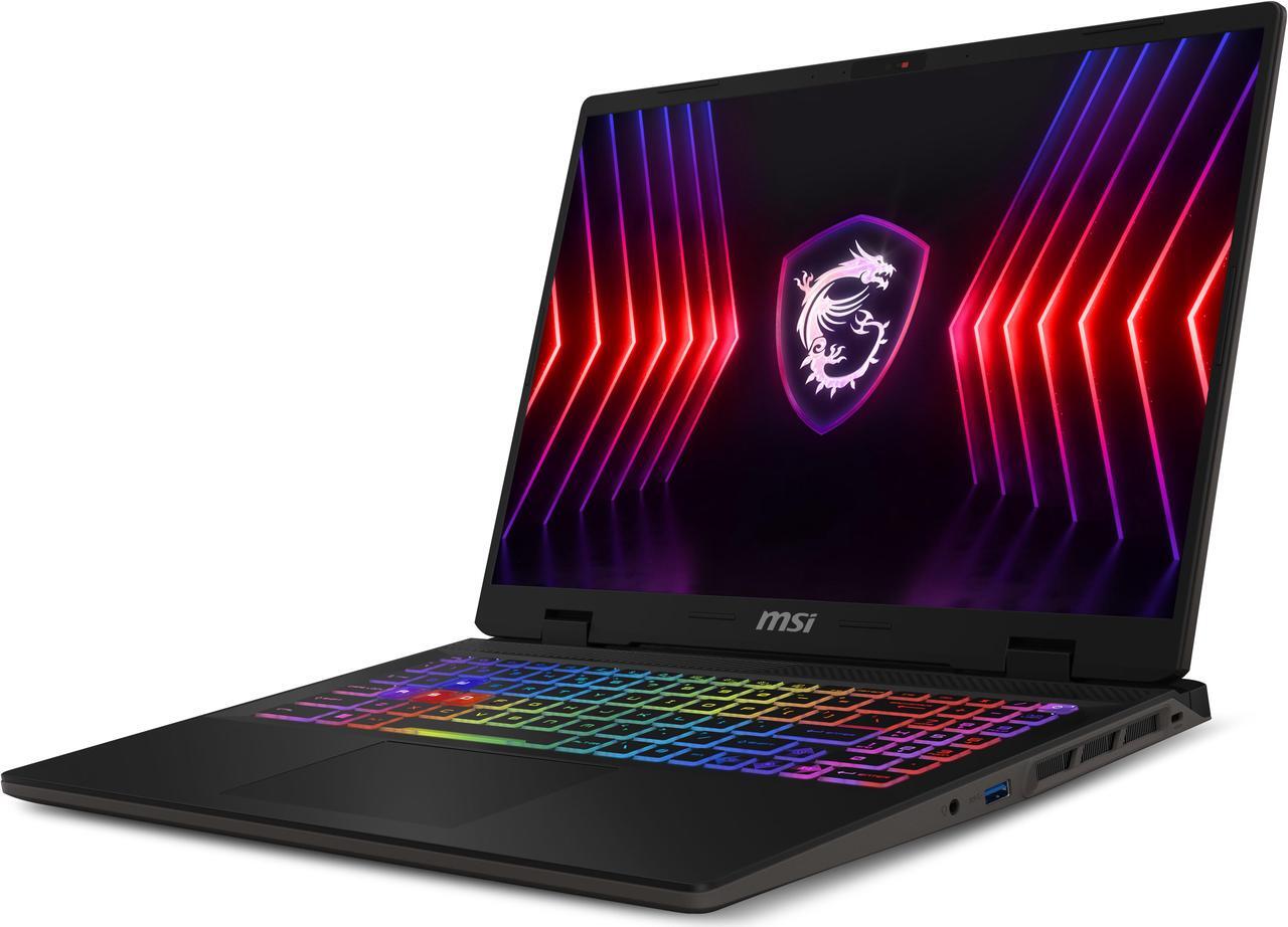 Alt view image 3 of 20 - MSI - 16" GeForce RTX 4070 Laptop GPU - Intel Core i7-13700HX  - 16GB Memory - 1 TB PCIe SSD - Windows 11 Home 64-bit - Gaming Laptop - 144 Hz IPS (Sword 16 HX B13VGKG-665US )