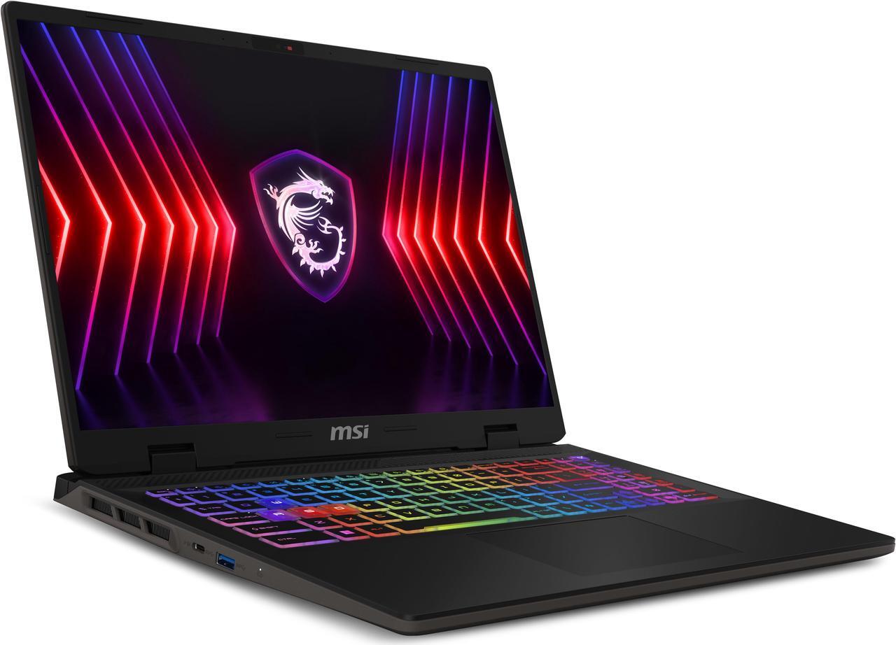 Alt view image 4 of 20 - MSI - 16" GeForce RTX 4070 Laptop GPU - Intel Core i7-13700HX  - 16GB Memory - 1 TB PCIe SSD - Windows 11 Home 64-bit - Gaming Laptop - 144 Hz IPS (Sword 16 HX B13VGKG-665US )