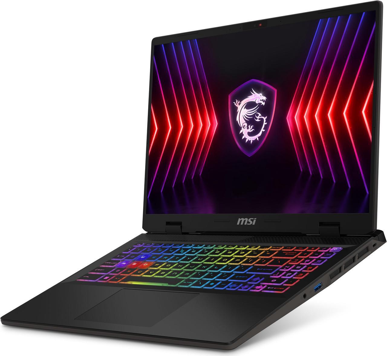 Alt view image 13 of 20 - MSI - 16" GeForce RTX 4070 Laptop GPU - Intel Core i7-13700HX  - 16GB Memory - 1 TB PCIe SSD - Windows 11 Home 64-bit - Gaming Laptop - 144 Hz IPS (Sword 16 HX B13VGKG-665US )