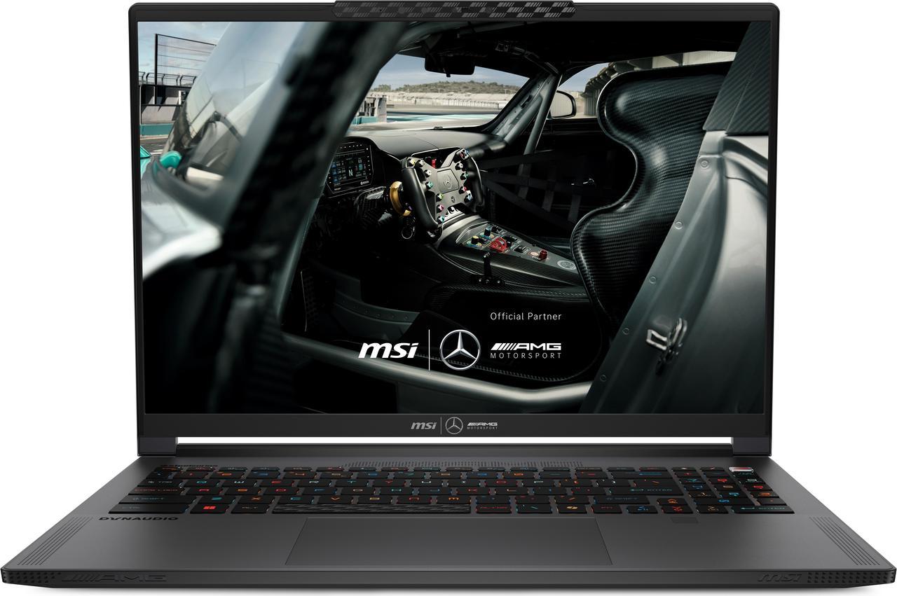 MSI Stealth 16 MercedesAMG 16" QHD+ 240Hz Ultra Thin and Light Gaming Laptop Intel® Core™ Ultra9-185H RTX 4070 32GBDR5 2TB NVMe SSD Win 11 Pro