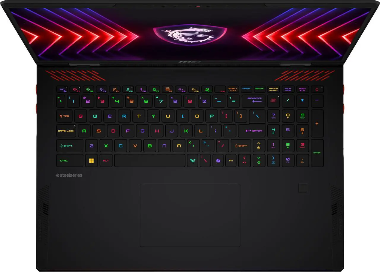 Alt view image 12 of 20 - MSI - 18.0" GeForce RTX 4090 Laptop GPU - AMD Ryzen 9 7945HX3D  - 32GB Memory - 1 TB PCIe SSD - Windows 11 Home 64-bit - Gaming Laptop - 240 Hz IPS (Raider A18 HX A7VIG-022US )