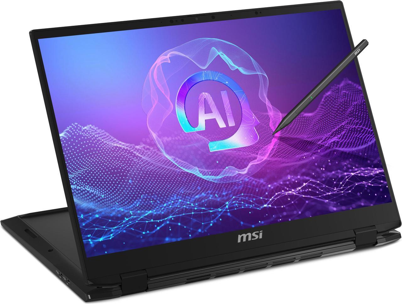 Main image of MSI Summit A16 AI+ 16.0" Touchscreen Copilot+ PC Laptop Ryzen AI 9 365 AMD Radeon 880M 32GB RAM 1 TB PCIe SSD Windows 11 Home A3HMTG-015US