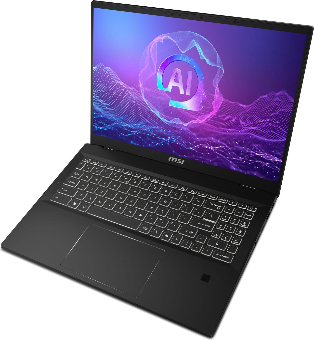 Alt view image 21 of 20 - MSI Summit A16 AI+ 16.0" Touchscreen Copilot+ PC Laptop Ryzen AI 9 365 AMD Radeon 880M 32GB RAM 1 TB PCIe SSD Windows 11 Home A3HMTG-015US