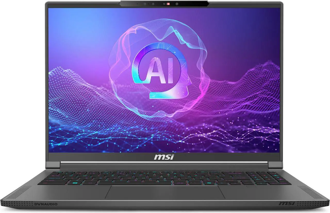 Main image of MSI Laptop 16.0" AMD Ryzen AI 9 365 Copilot+ PC GeForce RTX 4060 Laptop GPU 32GB Memory 1 TB PCIe SSD Windows 11 Home 64-bit (Creator A16 AI+ A3HVFG-038US)