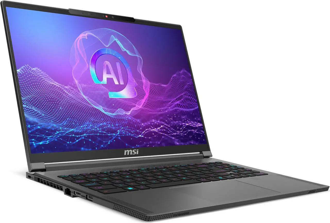Alt view image 4 of 20 - MSI Laptop 16.0" AMD Ryzen AI 9 365 Copilot+ PC GeForce RTX 4060 Laptop GPU 32GB Memory 1 TB PCIe SSD Windows 11 Home 64-bit (Creator A16 AI+ A3HVFG-038US)