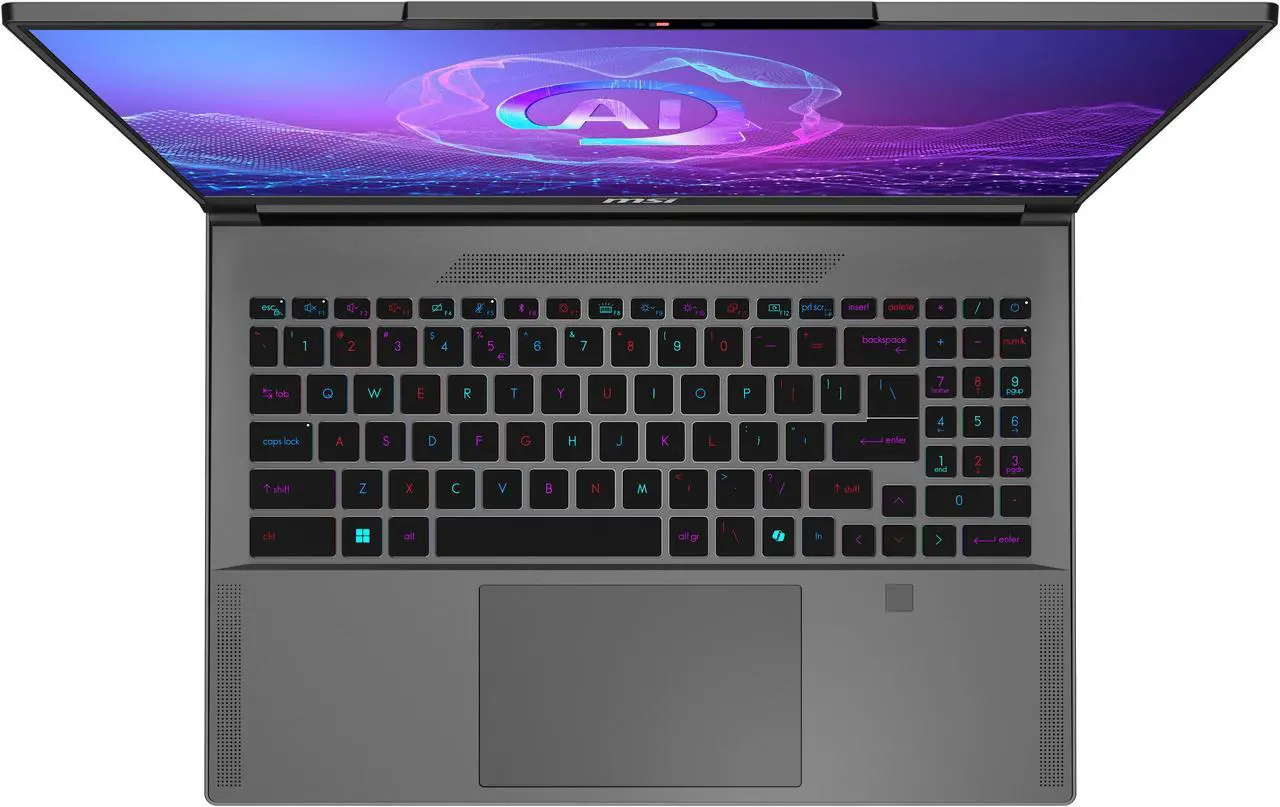 Alt view image 13 of 20 - MSI Laptop 16.0" AMD Ryzen AI 9 365 Copilot+ PC GeForce RTX 4060 Laptop GPU 32GB Memory 1 TB PCIe SSD Windows 11 Home 64-bit (Creator A16 AI+ A3HVFG-038US)