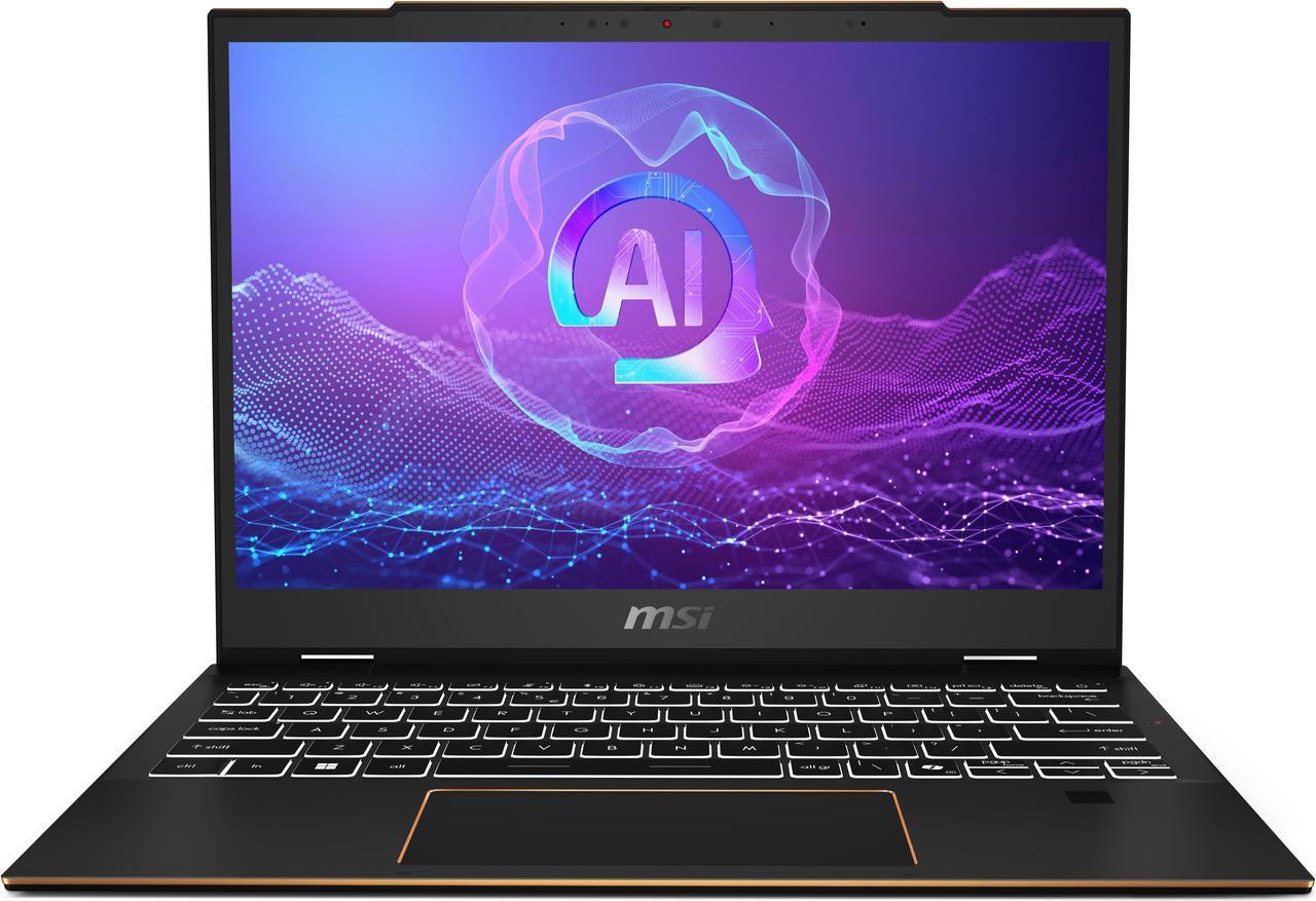 Main image of MSI Summit 13 AI+ Evo 13.3" Touchscreen Laptop Copilot+ PC Ultra 7 258V 32GB RAM 1 TB PCIe SSD Windows 11 Pro A2VMTG-012US