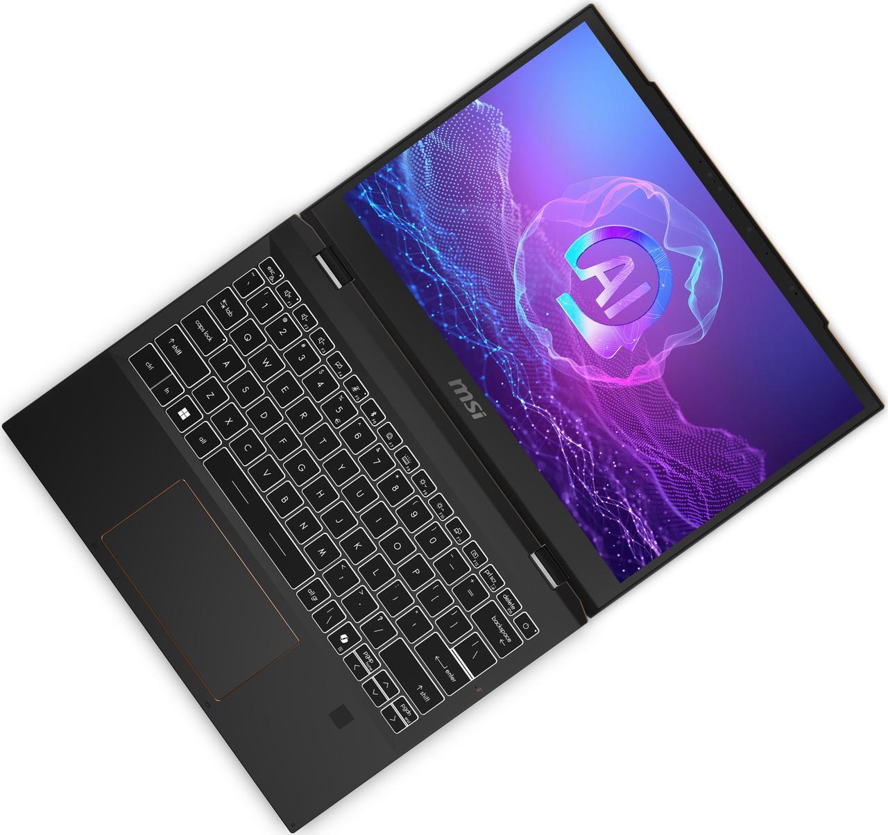 Alt view image 12 of 20 - MSI Summit 13 AI+ Evo 13.3" Touchscreen Laptop Copilot+ PC Ultra 7 258V 32GB RAM 1 TB PCIe SSD Windows 11 Pro A2VMTG-012US