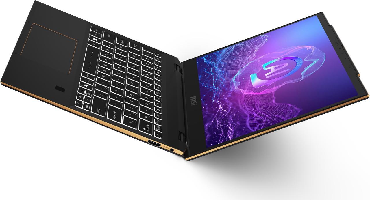 Alt view image 16 of 20 - MSI Summit 13 AI+ Evo 13.3" Touchscreen Laptop Copilot+ PC Ultra 7 258V 32GB RAM 1 TB PCIe SSD Windows 11 Pro A2VMTG-012US