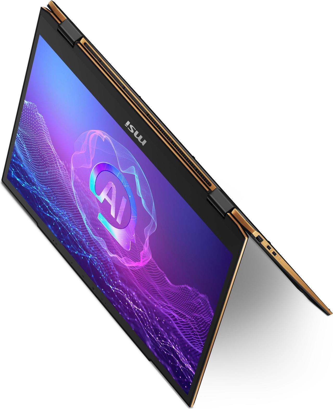 Alt view image 17 of 20 - MSI Summit 13 AI+ Evo 13.3" Touchscreen Laptop Copilot+ PC Ultra 7 258V 32GB RAM 1 TB PCIe SSD Windows 11 Pro A2VMTG-012US