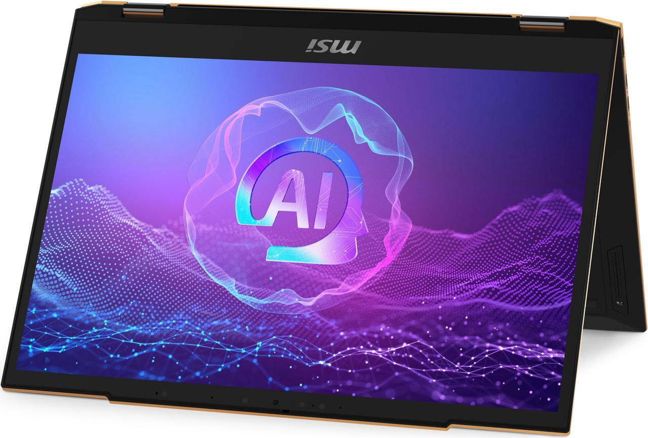 Alt view image 18 of 20 - MSI Summit 13 AI+ Evo 13.3" Touchscreen Laptop Copilot+ PC Ultra 7 258V 32GB RAM 1 TB PCIe SSD Windows 11 Pro A2VMTG-012US
