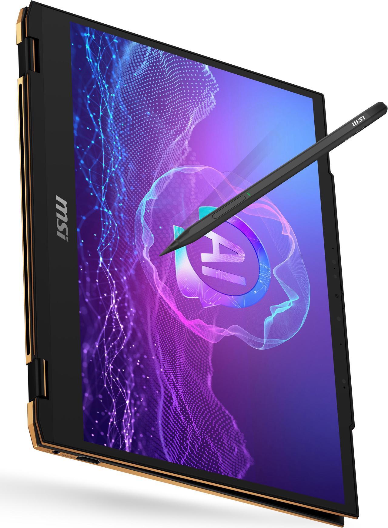 Alt view image 21 of 20 - MSI Summit 13 AI+ Evo 13.3" Touchscreen Laptop Copilot+ PC Ultra 7 258V 32GB RAM 1 TB PCIe SSD Windows 11 Pro A2VMTG-012US