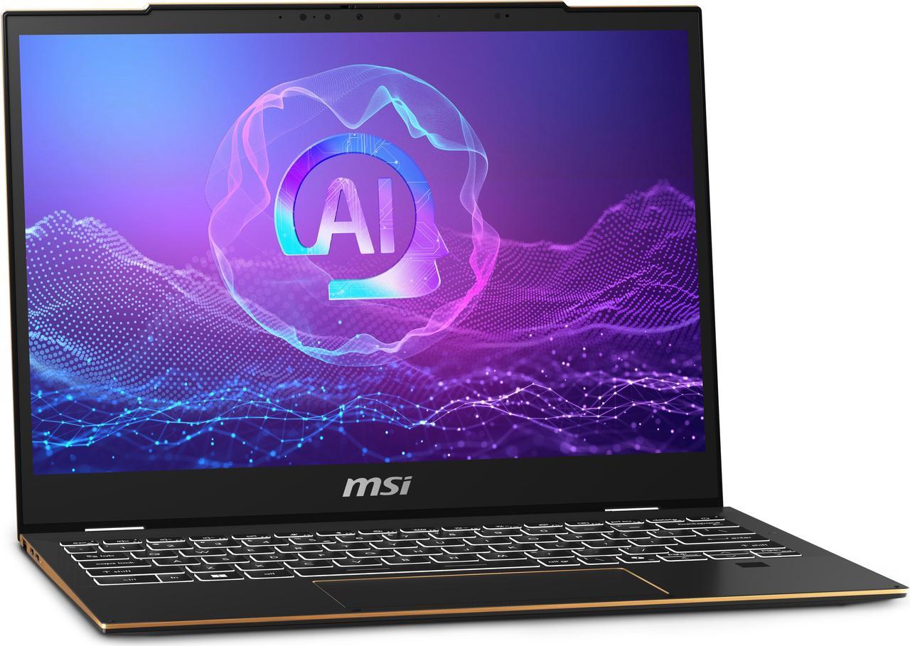 MSI Summit 13 AI+ Evo 13.3" FHD+ Touch Ultra Thin and Light Professional 2-in-1 Laptop Intel® Core™ Ultra 7-258V ARC Graphics 32GB LPDDR5X 1TB NVMe SSD Win 11 with MSI Pen 2