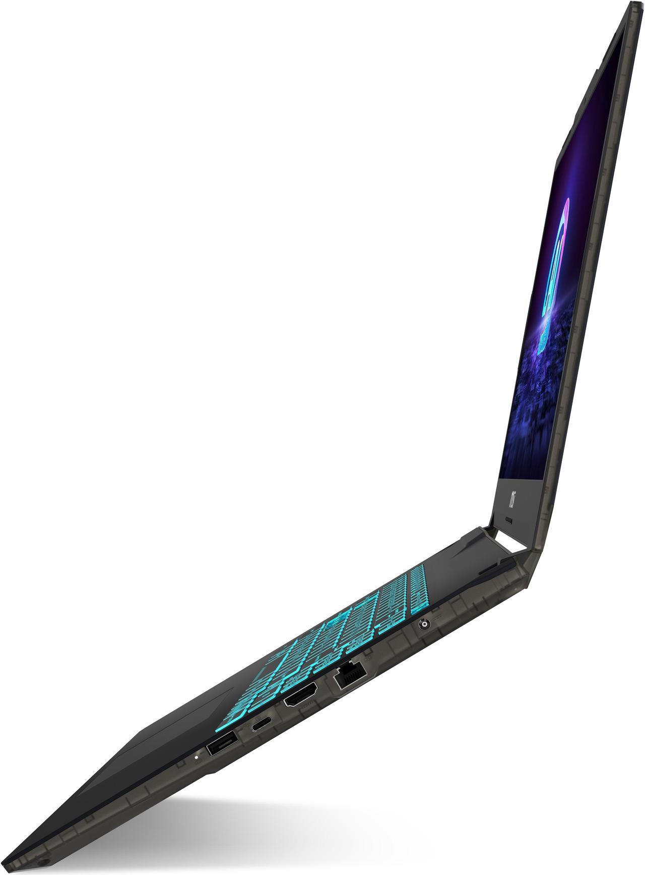 Alt view image 9 of 20 - MSI Cyborg Gaming Laptop - 15.6" IPS FHD - Intel Core Ultra 7 155H - GeForce RTX 4050  - 16 GB DDR5 - 1 TB SSD - Windows 11 Home (Cyborg 15 AI A1VEK-079US)