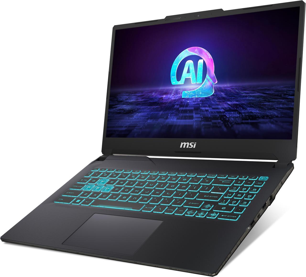 Alt view image 14 of 20 - MSI Cyborg Gaming Laptop - 15.6" IPS FHD - Intel Core Ultra 7 155H - GeForce RTX 4050  - 16 GB DDR5 - 1 TB SSD - Windows 11 Home (Cyborg 15 AI A1VEK-079US)