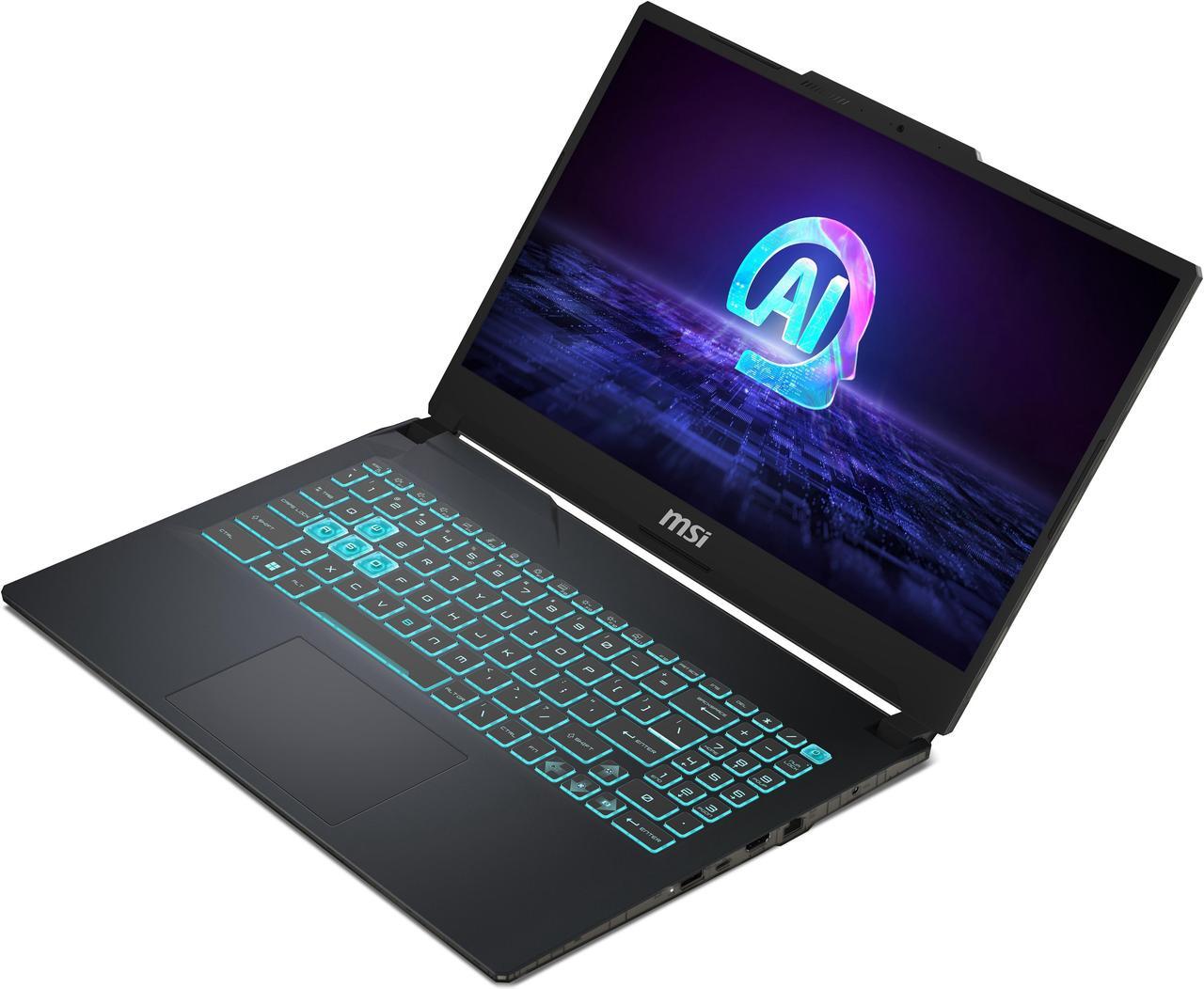 Alt view image 20 of 20 - MSI Cyborg Gaming Laptop - 15.6" IPS FHD - Intel Core Ultra 7 155H - GeForce RTX 4050  - 16 GB DDR5 - 1 TB SSD - Windows 11 Home (Cyborg 15 AI A1VEK-079US)