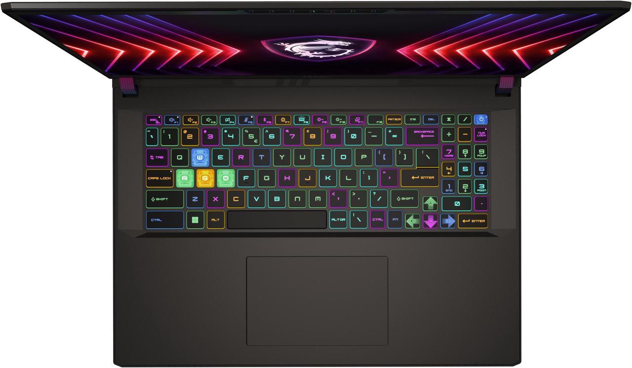 Alt view image 12 of 19 - MSI - 17" GeForce RTX 4080 Laptop GPU - Intel Core i9-14900HX  - 32GB Memory - 1 TB NVMe SSD - Windows 11 Home - Gaming Laptop - 240 Hz (Vector 17 HX A14VHG-1016US )