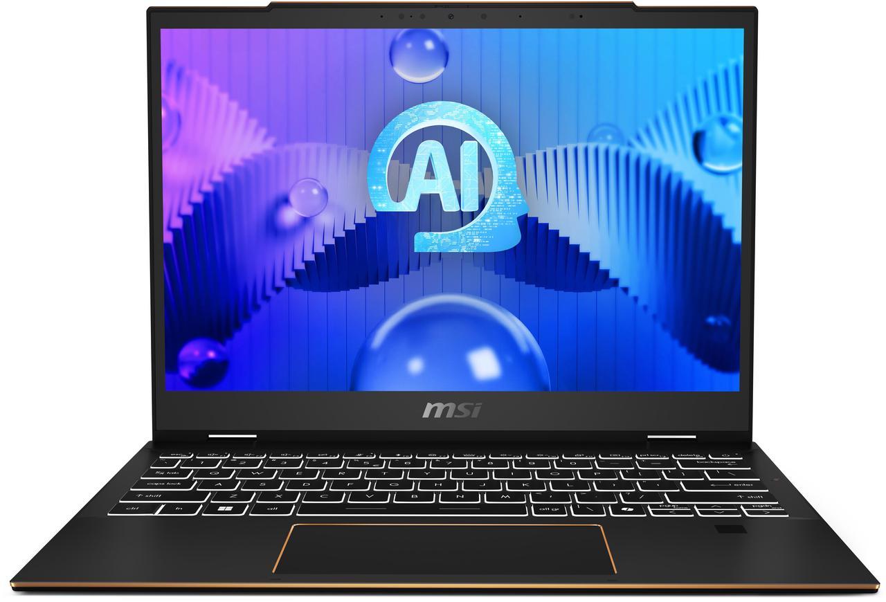Alt view image 4 of 15 - MSI Summit E13 AI Evo 13.3" Touchscreen Laptop Ultra 7 155H 16GB RAM 1 TB NVMe SSD Windows 11 Home A1MTG