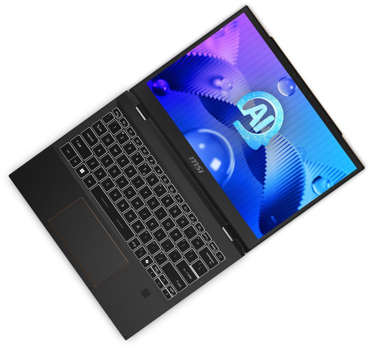 Alt view image 12 of 15 - MSI Summit E13 AI Evo 13.3" Touchscreen Laptop Ultra 7 155H 16GB RAM 1 TB NVMe SSD Windows 11 Home A1MTG
