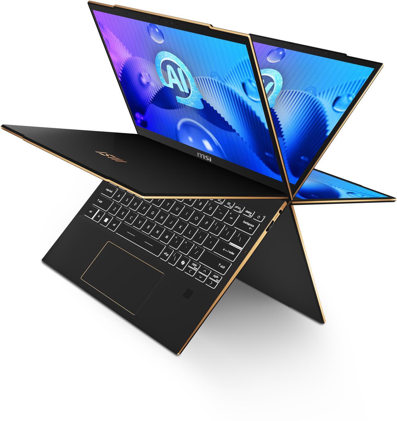 Alt view image 13 of 15 - MSI Summit E13 AI Evo 13.3" Touchscreen Laptop Ultra 7 155H 16GB RAM 1 TB NVMe SSD Windows 11 Home A1MTG