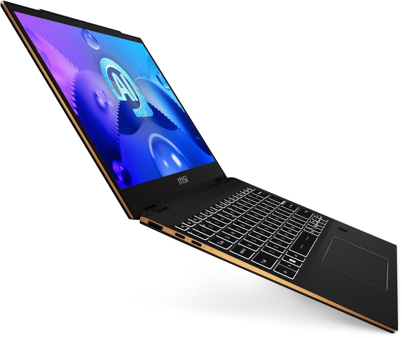 Alt view image 15 of 15 - MSI Summit E13 AI Evo 13.3" Touchscreen Laptop Ultra 7 155H 16GB RAM 1 TB NVMe SSD Windows 11 Home A1MTG