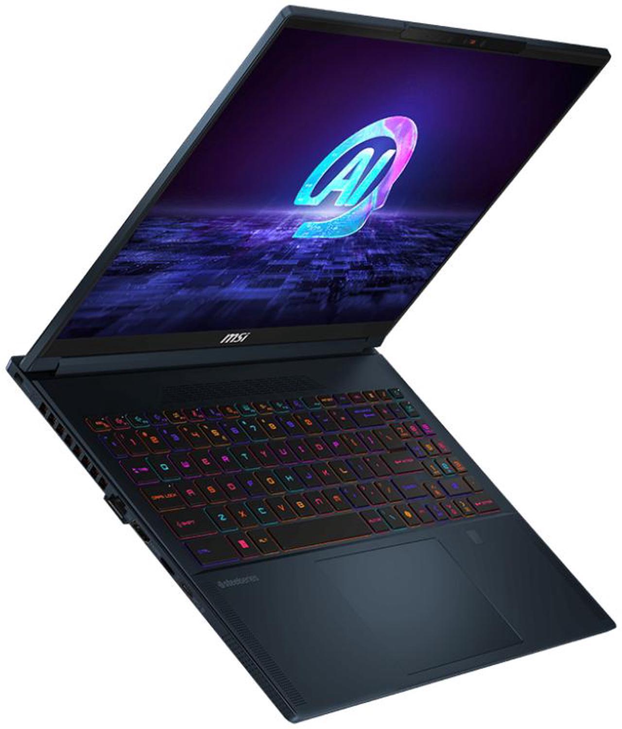 Alt view image 5 of 5 - MSI Stealth 16 AI Studio Laptop Intel Core Ultra 9 185H GeForce RTX 4070 32GB RAM 1 TB SSD 16.0" Windows 11 Home A1VGG-091US