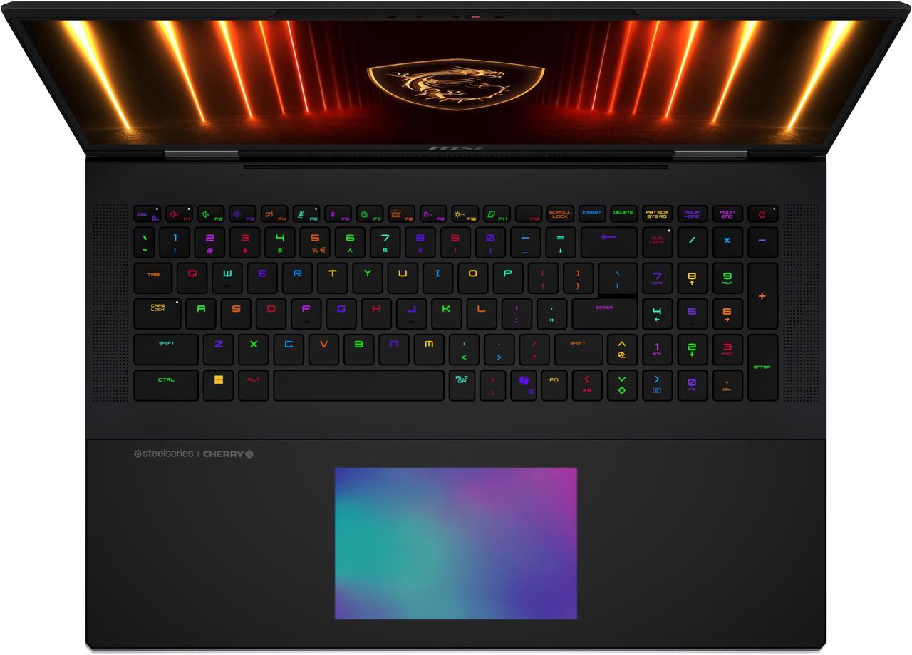 Alt view image 12 of 18 - MSI - 18" GeForce RTX 5090 Laptop GPU - Intel Core Ultra 9 285HX  - 96GB DDR5 6400MHz Memory - 6 TB SSD - Windows 11 Pro - Gaming Laptop - 120 Hz Mini LED (Titan 18 HX AI A2XWJG-016US )