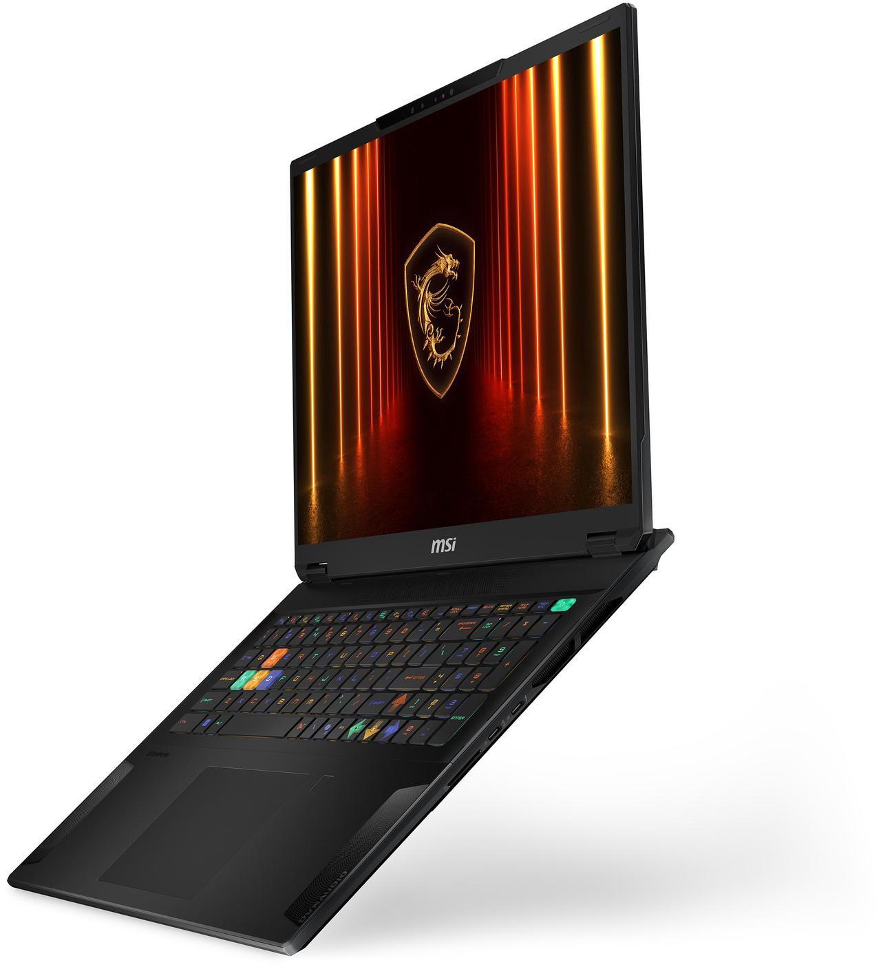 Alt view image 10 of 20 - MSI Stealth - 18" GeForce RTX 5090 Laptop GPU - Intel Core Ultra 9 275HX  - 64GB Memory - 2 TB SSD - Windows 11 Pro - Gaming Laptop - 120 Hz (Stealth 18 HX AI A2XWJG-035US )