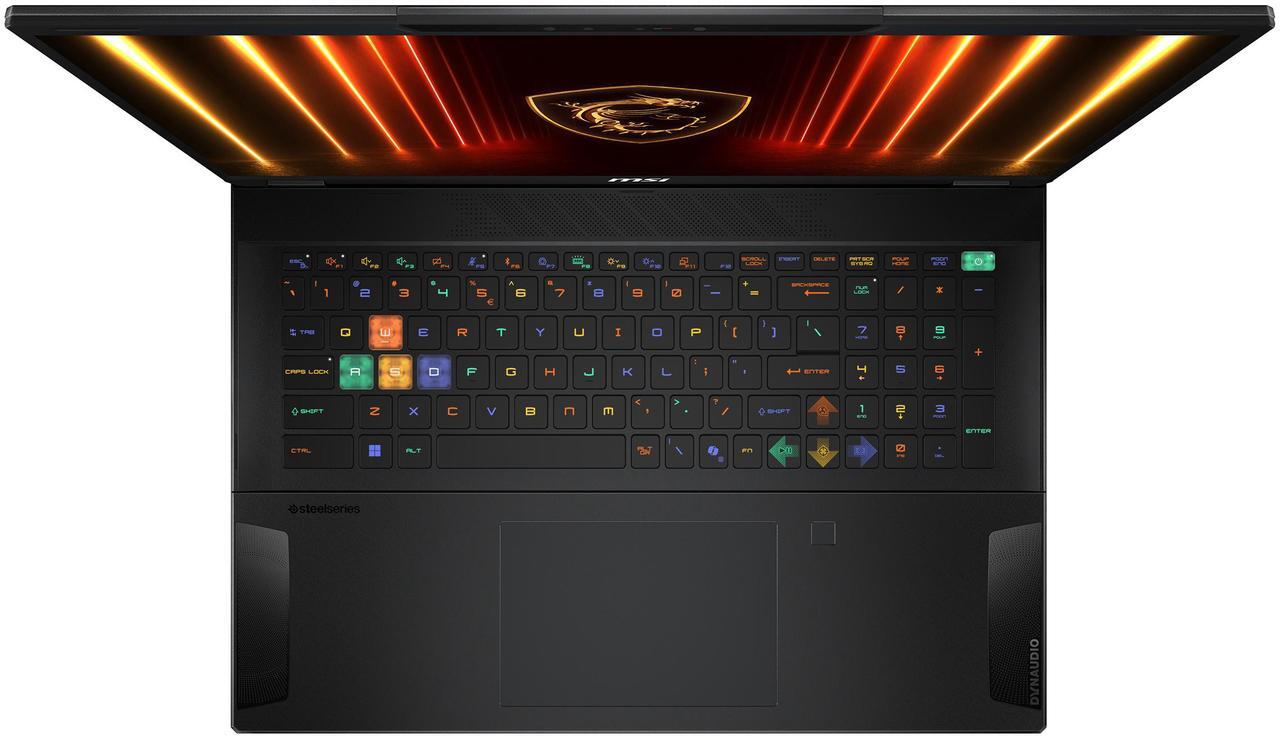 Alt view image 12 of 20 - MSI Stealth - 18" GeForce RTX 5090 Laptop GPU - Intel Core Ultra 9 275HX  - 64GB Memory - 2 TB SSD - Windows 11 Pro - Gaming Laptop - 120 Hz (Stealth 18 HX AI A2XWJG-035US )