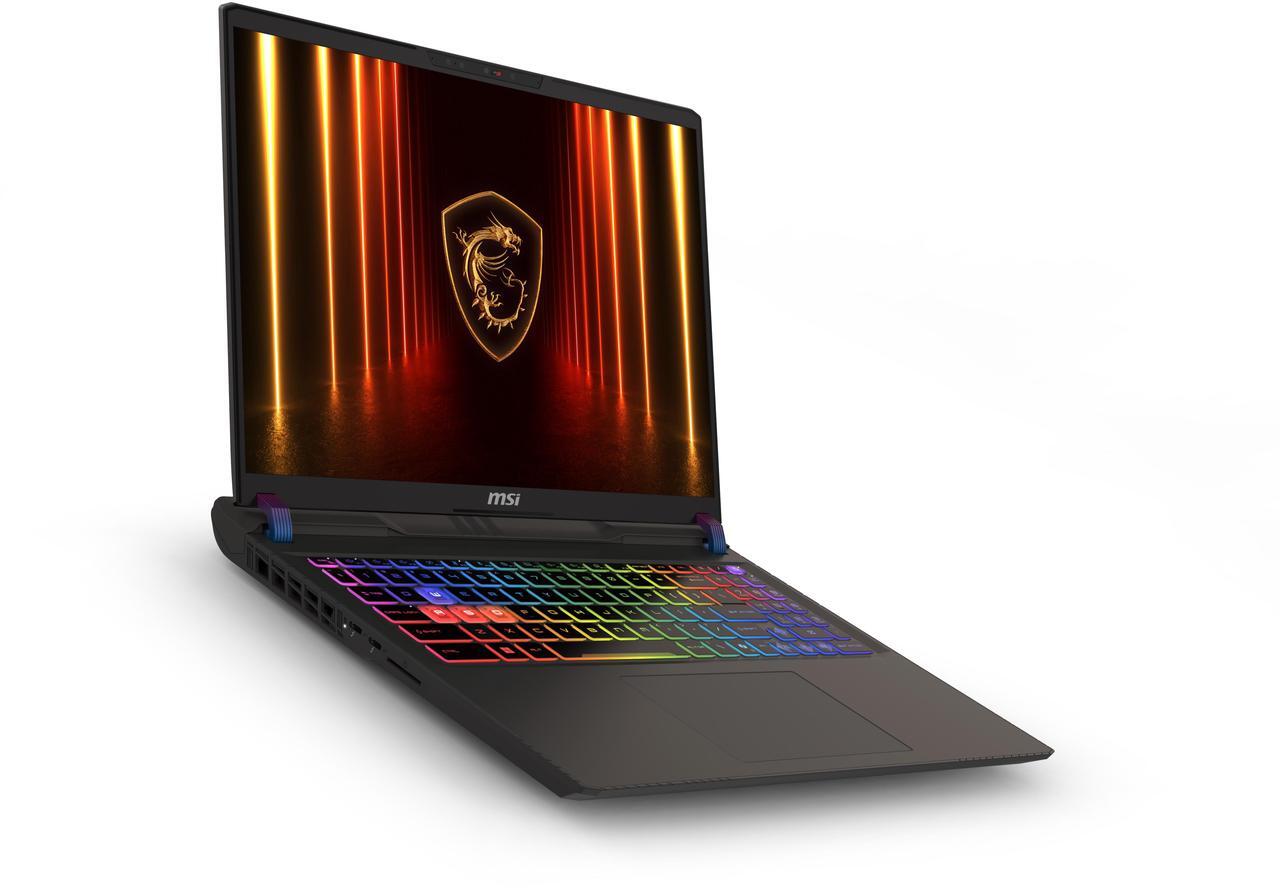 Alt view image 18 of 20 - MSI Vector 16 HX AI 16" QHD+ 240Hz Gaming Laptop Intel Core Ultra9-275HX RTX 5080 32GB 1TB NVMe SSD Win11