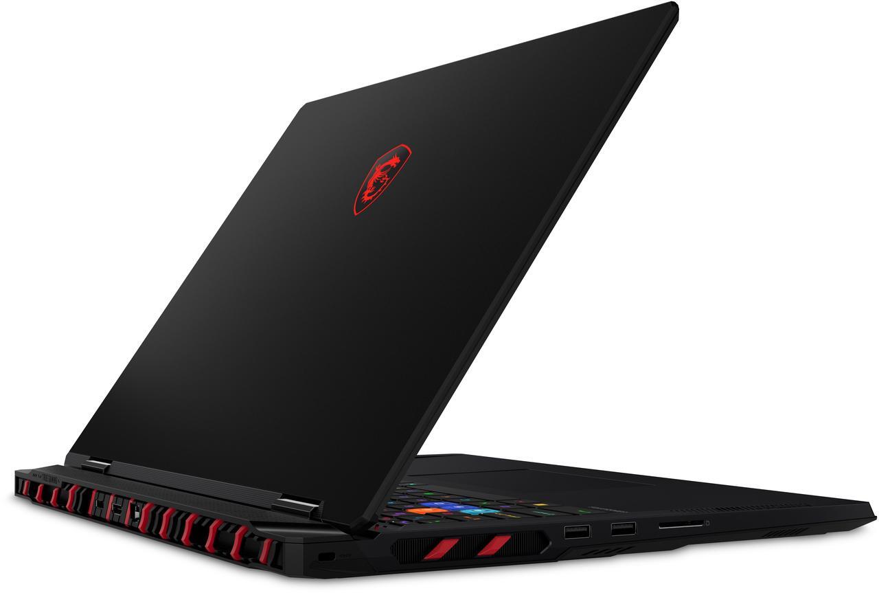 Alt view image 11 of 19 - MSI Raider18 HX AI 18" UHD+ mini LED 120Hz Gaming Laptop AMD Ryzen R9-9955HX3D RTX 5080 64GBDDR5 2TB NVMe SSD Win 11PRO