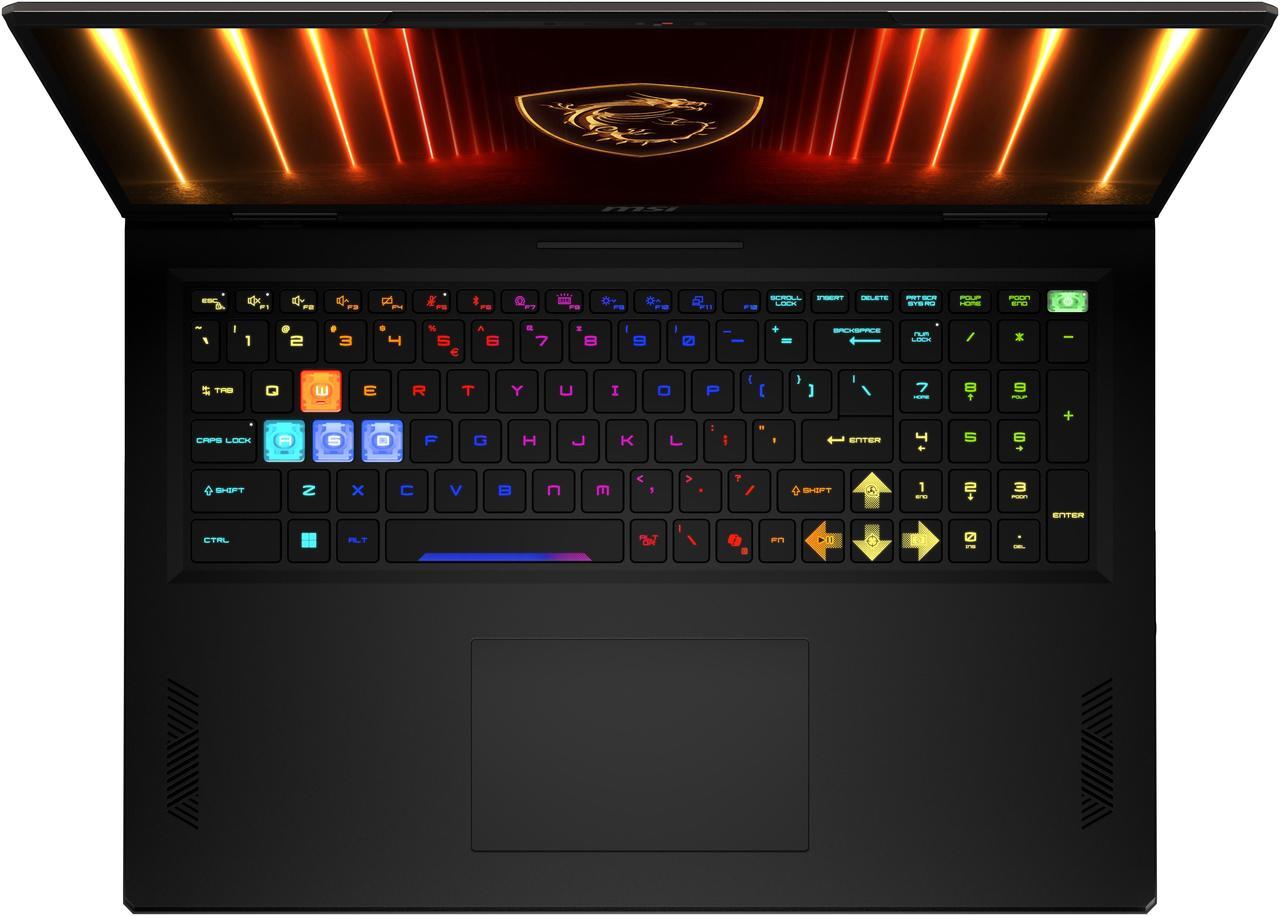 Alt view image 10 of 18 - MSI Vector A18 HX 18" QHD+ 240Hz Gaming Laptop AMD Ryzen R9-9955HX RTX 5080 64GB 2TB NVMe SSD Win11PRO