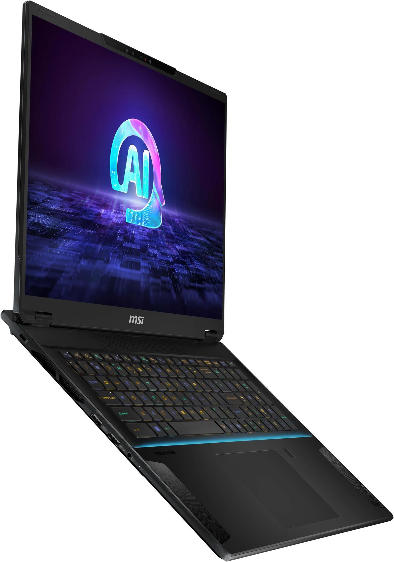 Alt view image 9 of 17 - MSI Stealth - 18" GeForce RTX 4080 Laptop GPU - Intel Core Ultra 9 185H  - 32GB Memory - 1 TB NVMe SSD - Windows 11 Home - Gaming Laptop - 120 Hz Mini LED (Stealth 18 AI Studio A1VHG )
