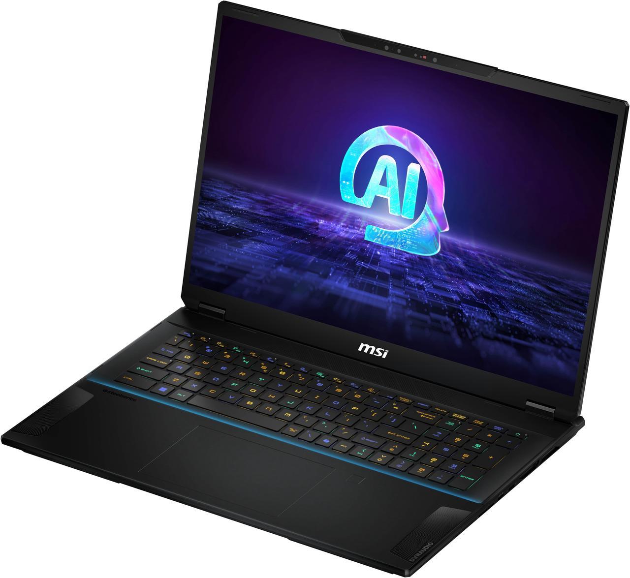 Alt view image 18 of 17 - MSI Stealth - 18" GeForce RTX 4080 Laptop GPU - Intel Core Ultra 9 185H  - 32GB Memory - 1 TB NVMe SSD - Windows 11 Home - Gaming Laptop - 120 Hz Mini LED (Stealth 18 AI Studio A1VHG )