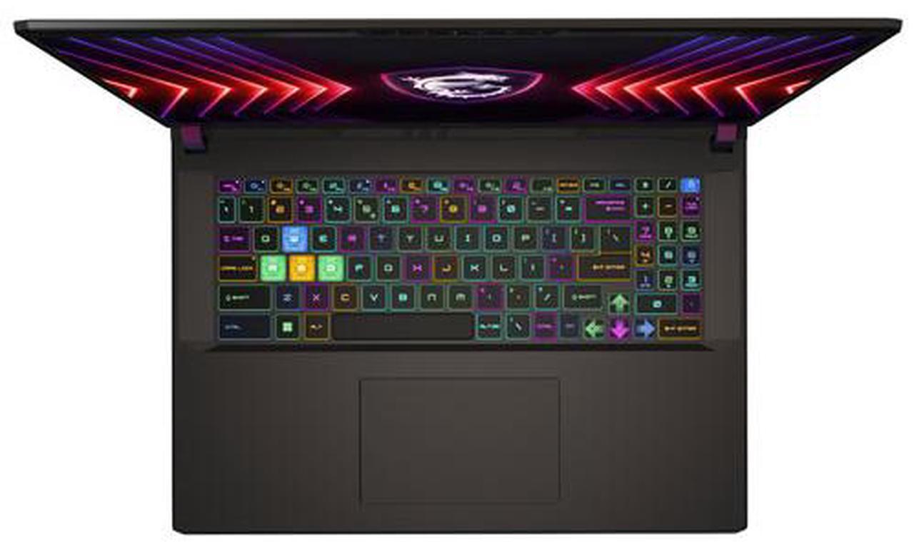 Alt view image 4 of 8 - MSI Vector 17 HX Gaming Laptop Intel Core i9-14900HX NVIDIA GeForce RTX 4070 32GB Memory 1 TB NVMe SSD 17.0" Windows 11 Home A14VGG-230CA