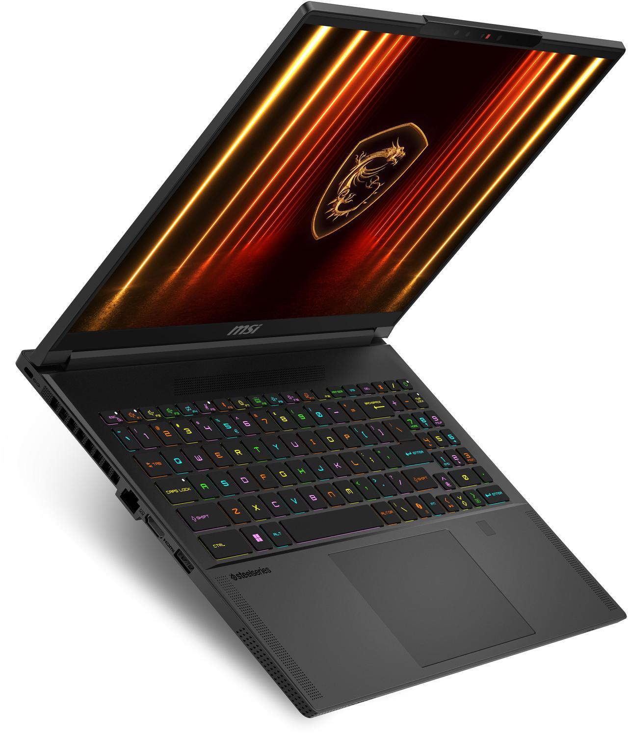 Alt view image 17 of 20 - MSI Stealth A16 AI+ 16" 240Hz OLED Gaming Laptop, AMD Ryzen AI 7 350, NVIDIA GeForce RTX 5070 Ti Laptop GPU, 32GB DDR5, 1TB NVMe SSD, Windows 11 Home (Stealth A16 AI+ A3HWHG-046CA)