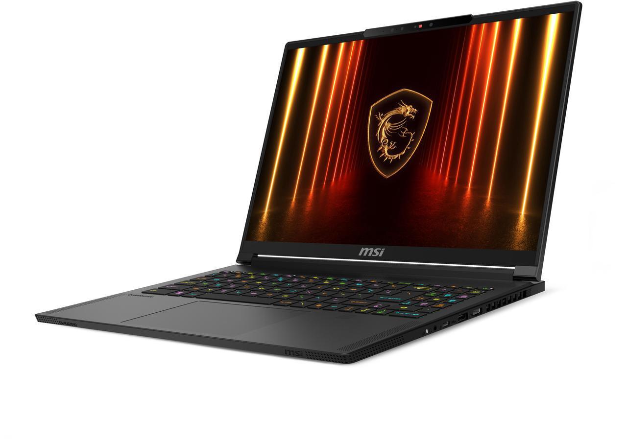 Alt view image 2 of 20 - MSI Stealth A16 AI+ 16" 240 Hz OLED Gaming Laptop, AMD Ryzen AI 9 365, NVIDIA GeForce RTX 5070 Ti Laptop GPU, 32GB DDR5, 2TB SSD, Windows 11 Home (Stealth A16 AI+ A3HWHG-069CA)