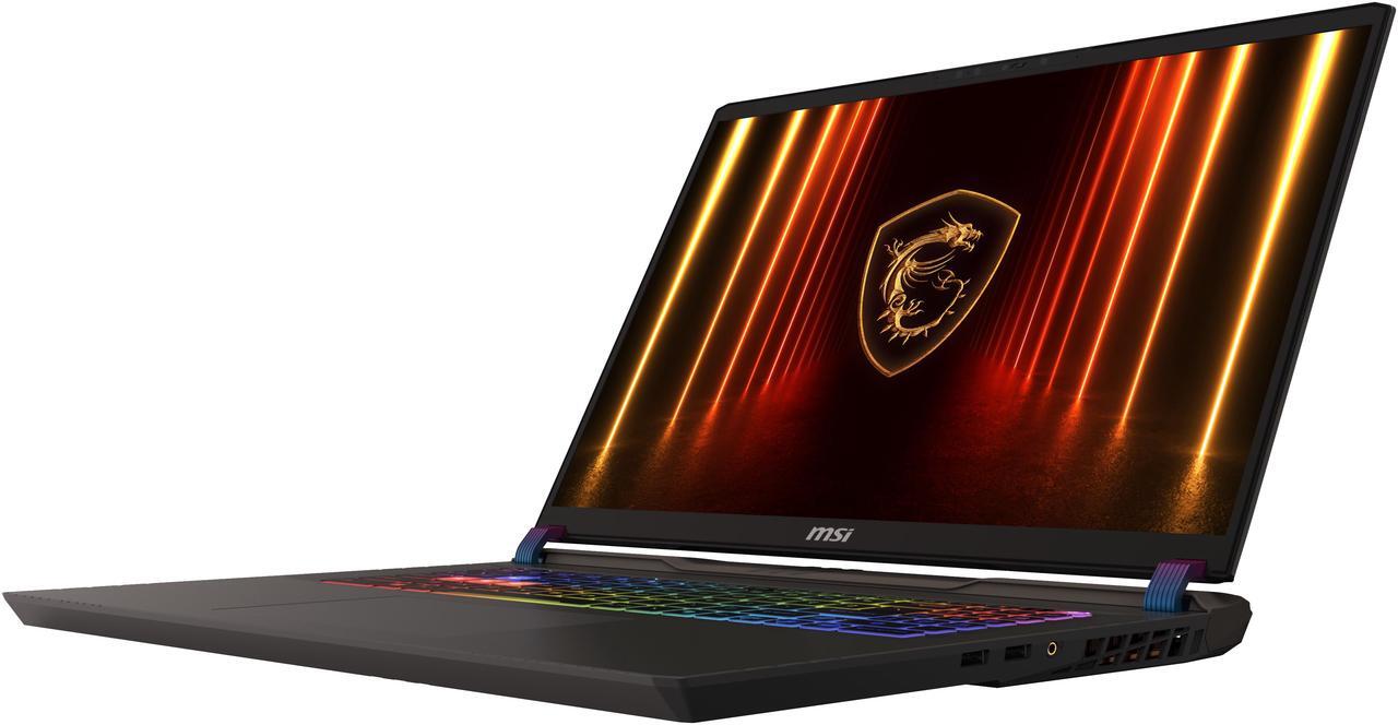 Alt view image 17 of 20 - MSI - 17" GeForce RTX 5090 Laptop GPU - Intel Core Ultra 9 275HX - 64GB Memory - 2 TB SSD - Windows 11 Home - Gaming Laptop - 240 Hz IPS (Vector 17 HX AI A2XWJG-037CA )