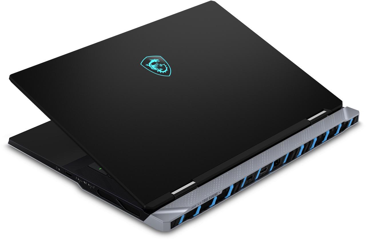 Alt view image 18 of 17 - MSI Titan 18 - 18.0" Intel Ultra 9-285HX GeForce RTX 5090 Laptop GPU - 2.1-5.5GHz - 32GB*2 Memory - 2TB NVMe SSD Gen5x4 + 4TB(2TB*2) NVMe SSD - Windows 11 Pro - Gaming Laptop - 120 Hz Mini LED (Titan 18 HX AI A2XWJG-614US )