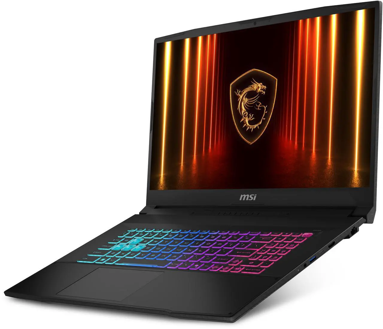Alt view image 5 of 14 - MSI Katana 17 17.3" 144Hz FHD Gaming Laptop Intel® Core™ i7-14650HX RTX 5070 16GB 1TB NVMe SSD Win11 Home(Katana 17 HX B14WGK-059US )