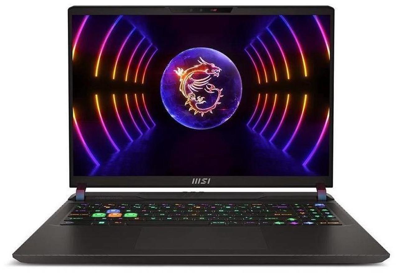 Main image of MSI VECTOR GP68HX Gaming Laptop Intel Core i7-13700H GeForce RTX 4080 Laptop GPU 16GB Memory 1 TB NVMe SSD 16.0" Windows 11 Home 13VH-054US