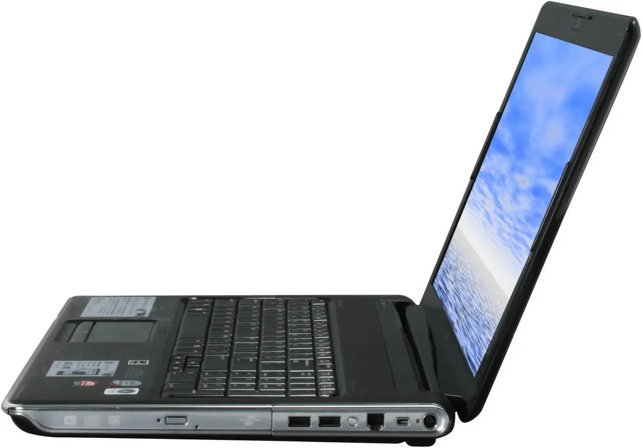 Alt view image 2 of 8 - HP Laptop Pavilion Intel Core 2 Duo P7550 4GB Memory 500GB HDD ATI Mobility Radeon HD 4650 17.3" Windows Vista Home Premium 64-bit dv7-2170us