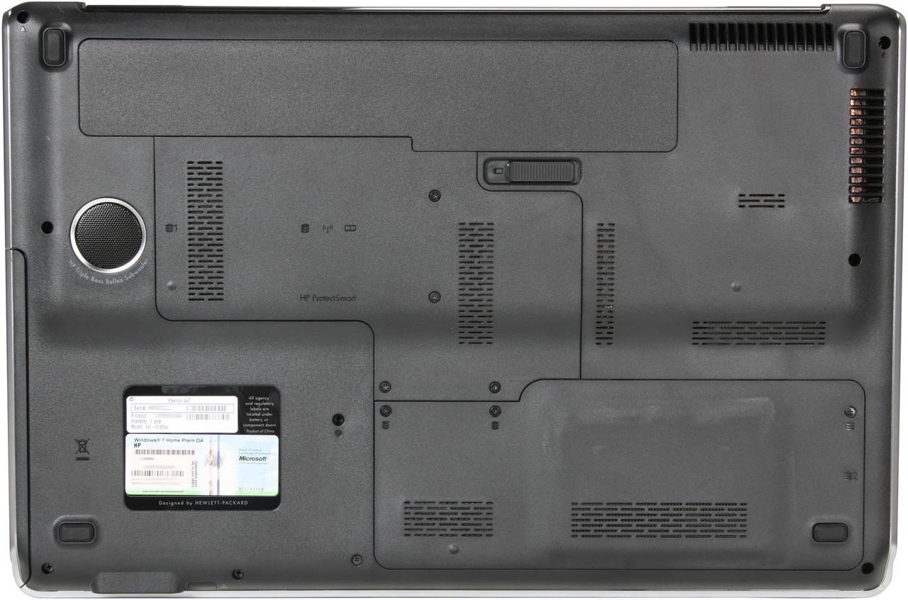 Alt view image 7 of 8 - HP Laptop Pavilion Intel Core i7-720QM 6GB Memory 640GB HDD NVIDIA GeForce GT 230M 17.3" Windows 7 Home Premium 64-bit dv7-3180us