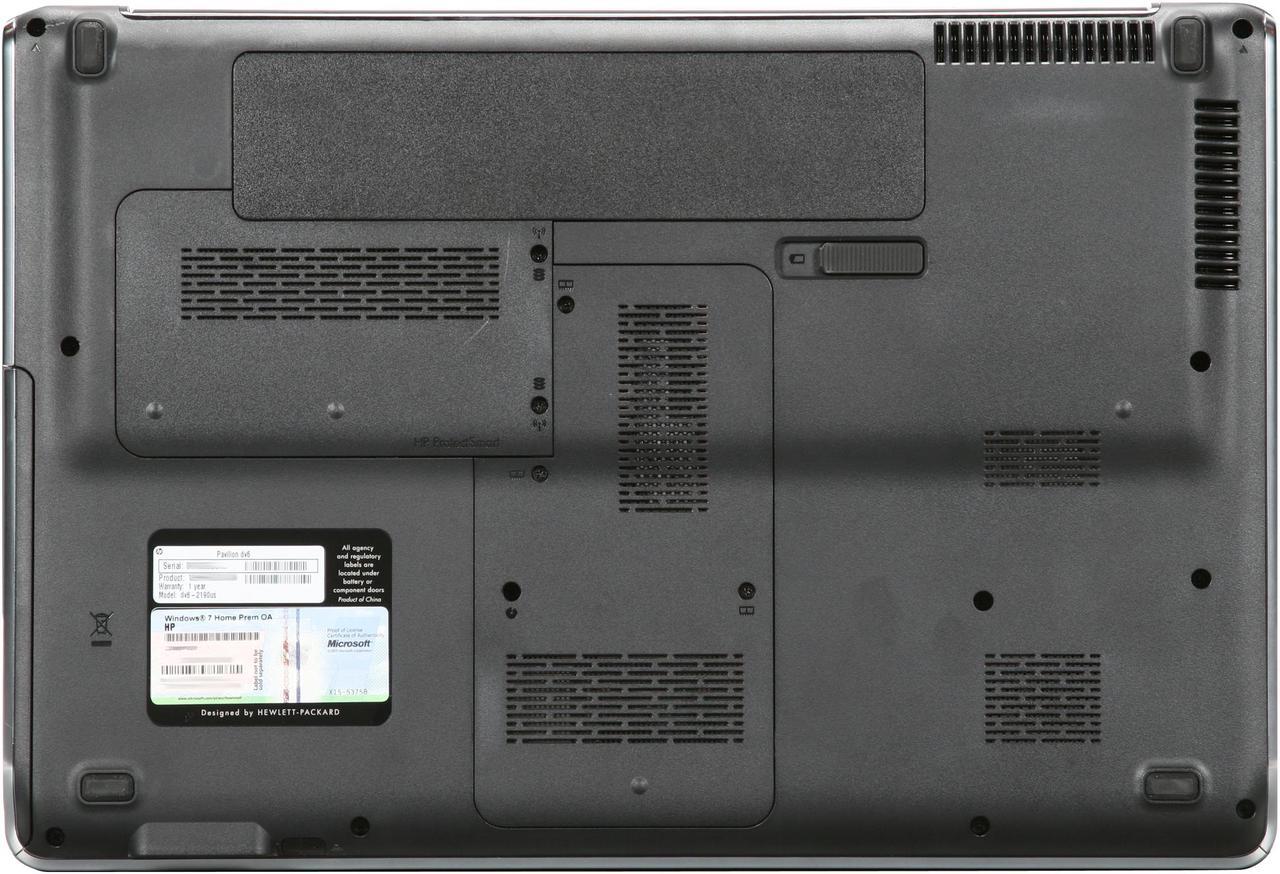 Alt view image 7 of 8 - HP Laptop Pavilion Intel Core i7-720QM 4GB Memory 500GB HDD NVIDIA GeForce GT 230M 15.6" Windows 7 Home Premium 64-bit dv6-2190us