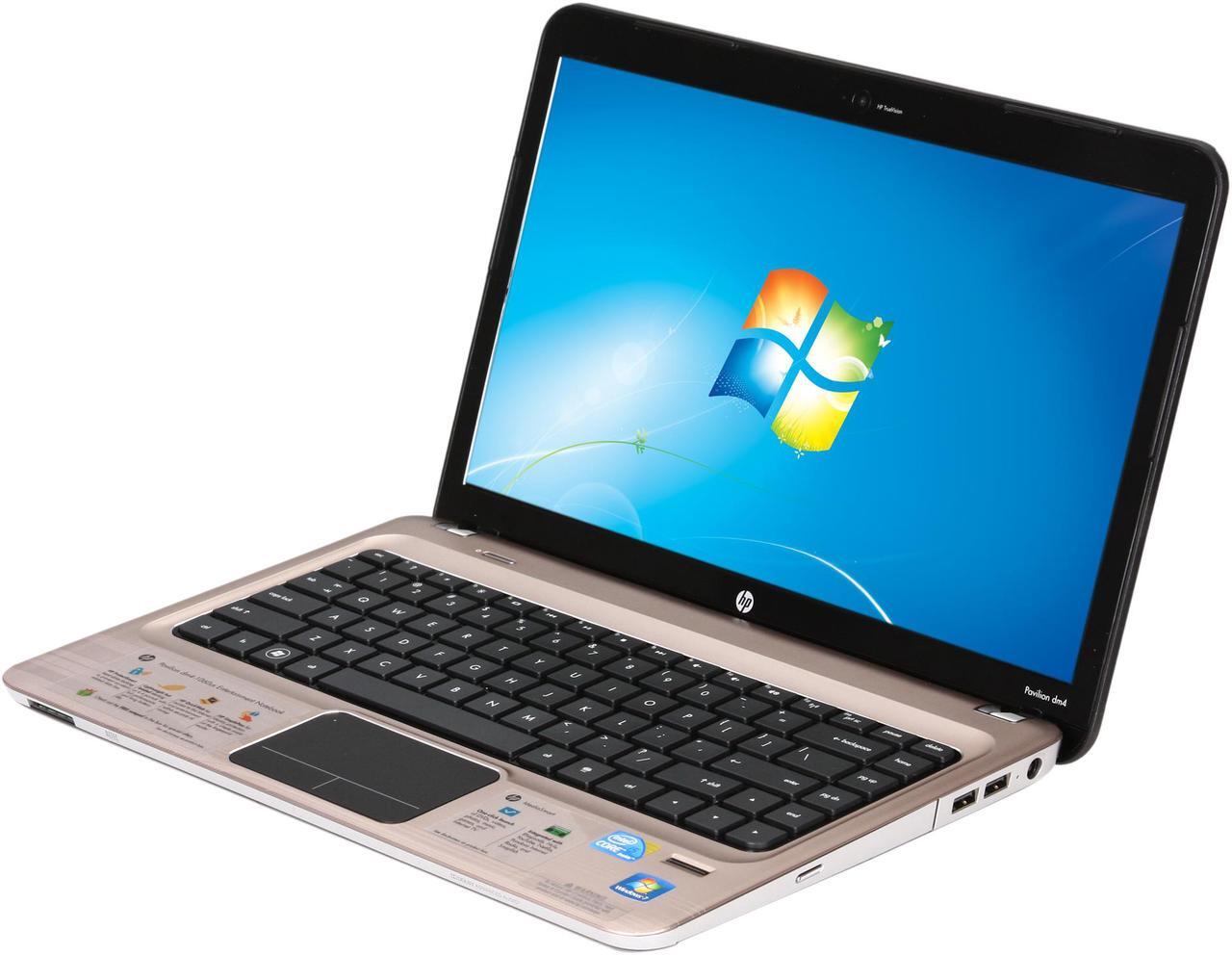 Main image of HP Laptop Pavilion Intel Core i5-430M 4GB Memory 500GB HDD Intel HD Graphics 14.0" Windows 7 Home Premium 64-bit DM4-1060US