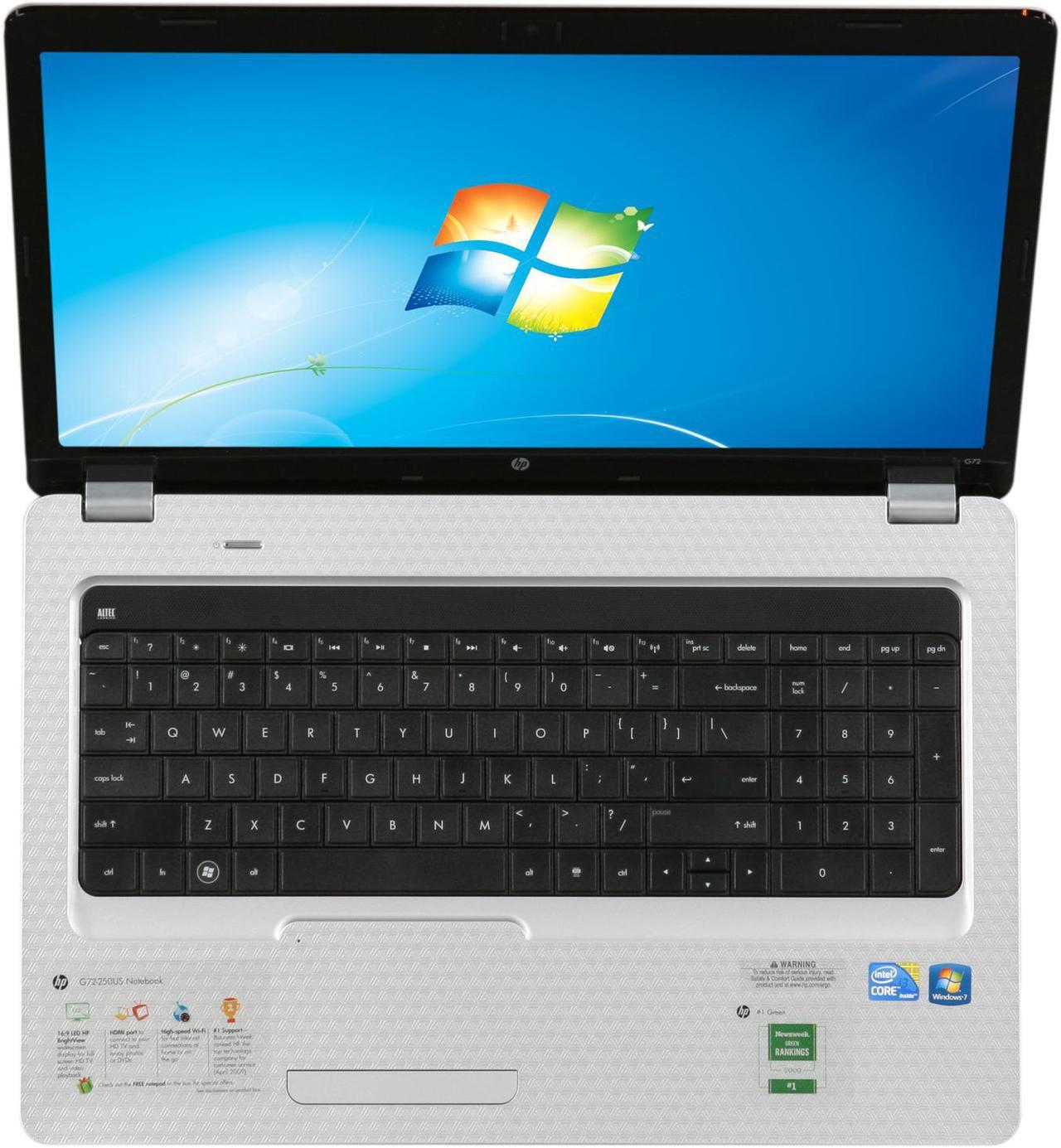 Alt view image 6 of 8 - HP Laptop Intel Core i3-350M 4GB Memory 320GB HDD Intel HD Graphics 17.3" Windows 7 Home Premium 64-bit G72-250US