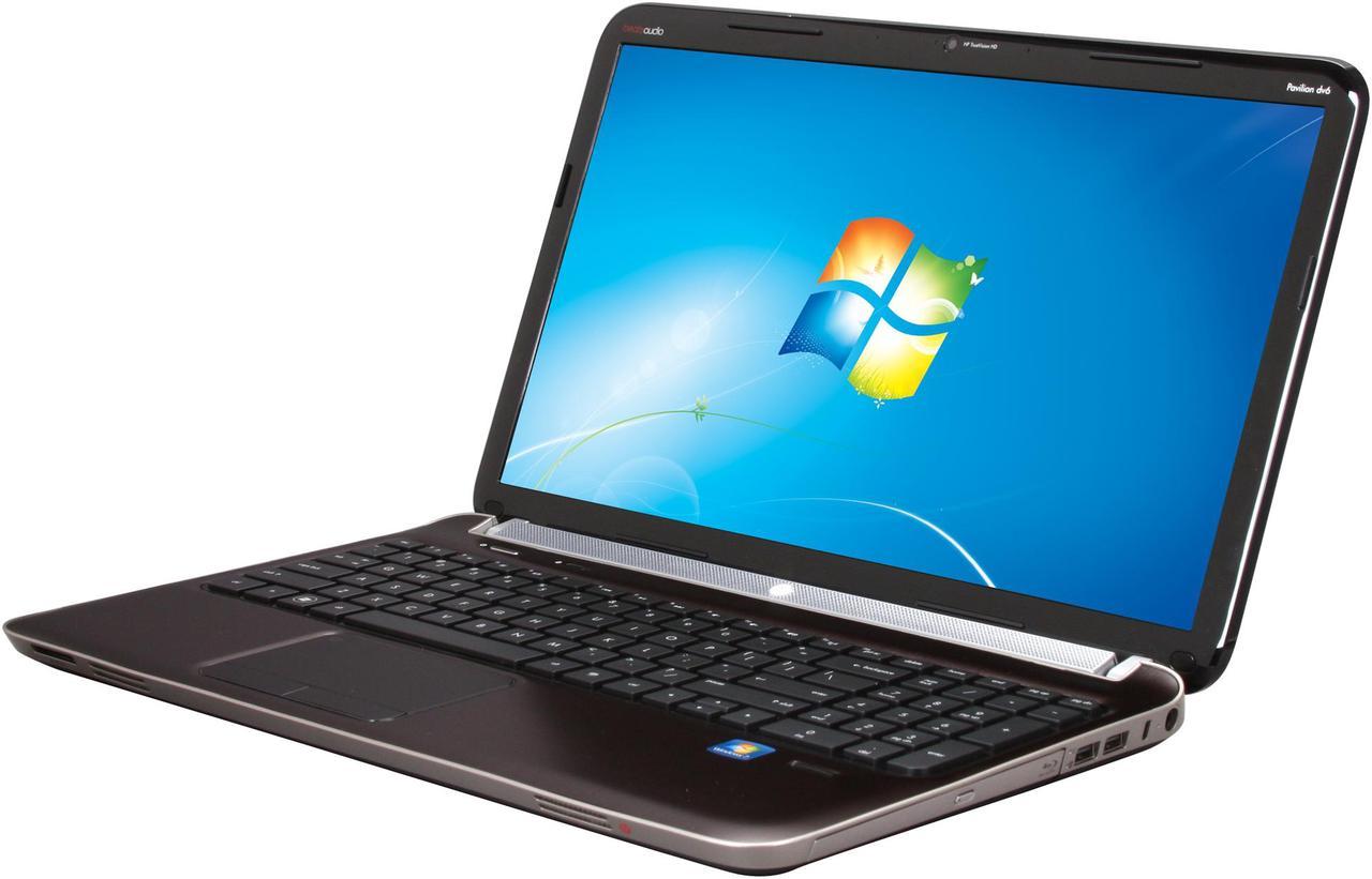 HP Laptop Pavilion AMD A8-3500M 6GB Memory 640GB HDD AMD Radeon HD 6750M 15.6" Windows 7 Home Premium dv6-6135DX