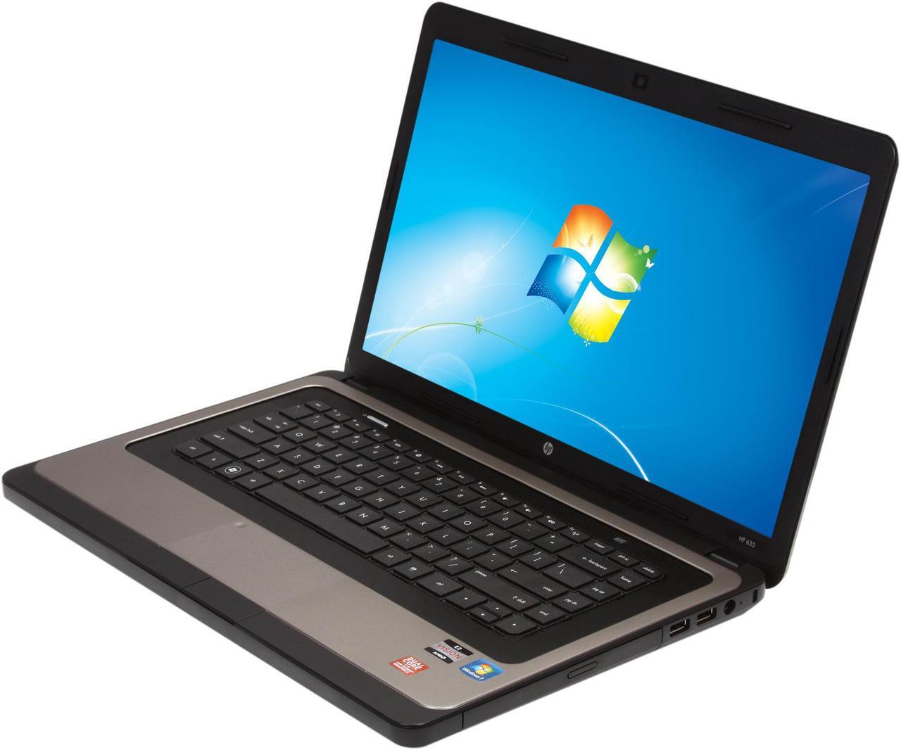 Main image of HP Laptop AMD E-450 4GB Memory 320GB HDD AMD Radeon HD 6320 15.6" Windows 7 Home Premium 64-Bit 635 (LJ513UT#ABA)