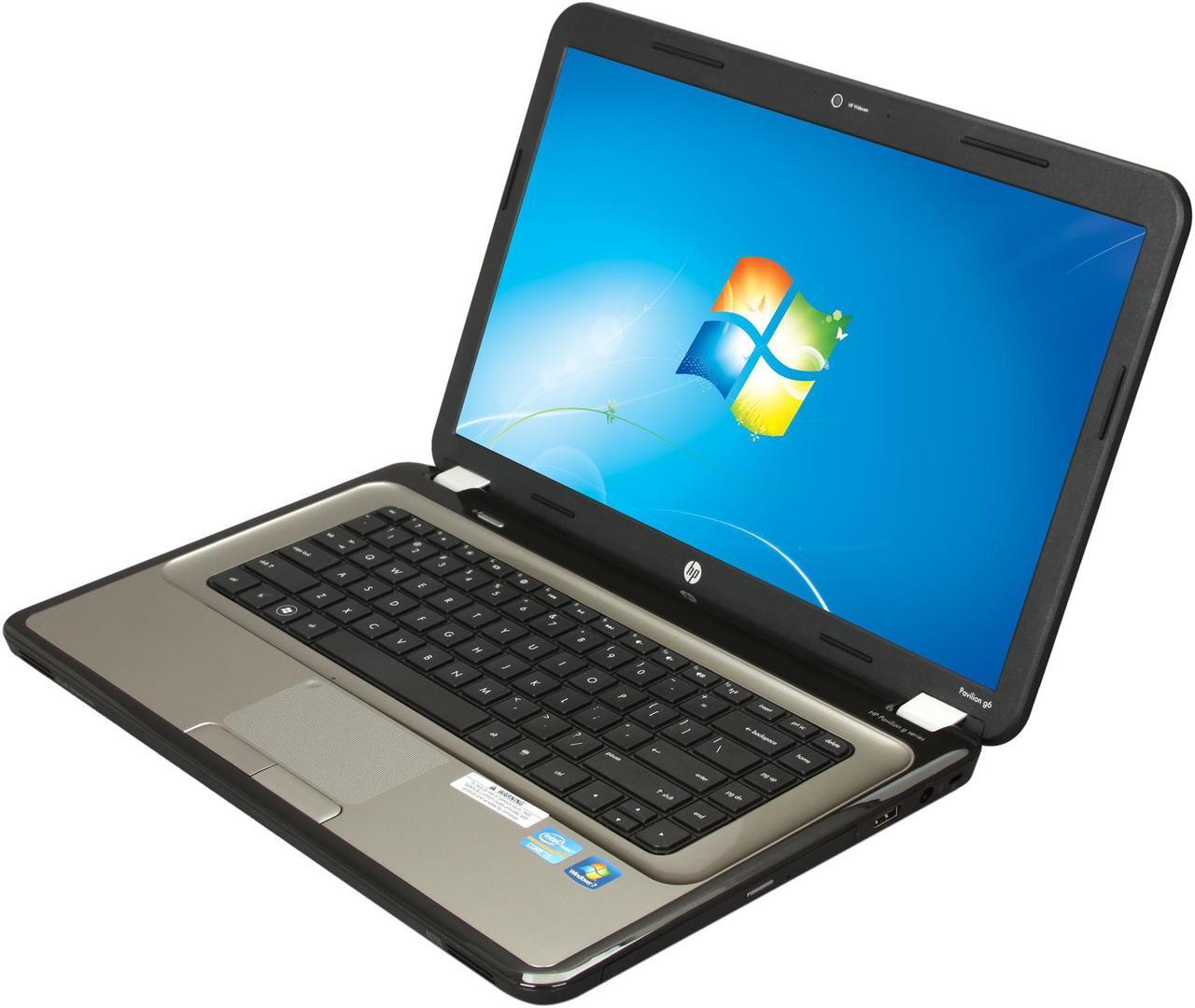 Main image of HP Laptop Pavilion Intel Core i5-2430M 4GB Memory 500GB HDD Intel HD Graphics 3000 15.6" Windows 7 Home Premium 64-Bit g6-1c57dx