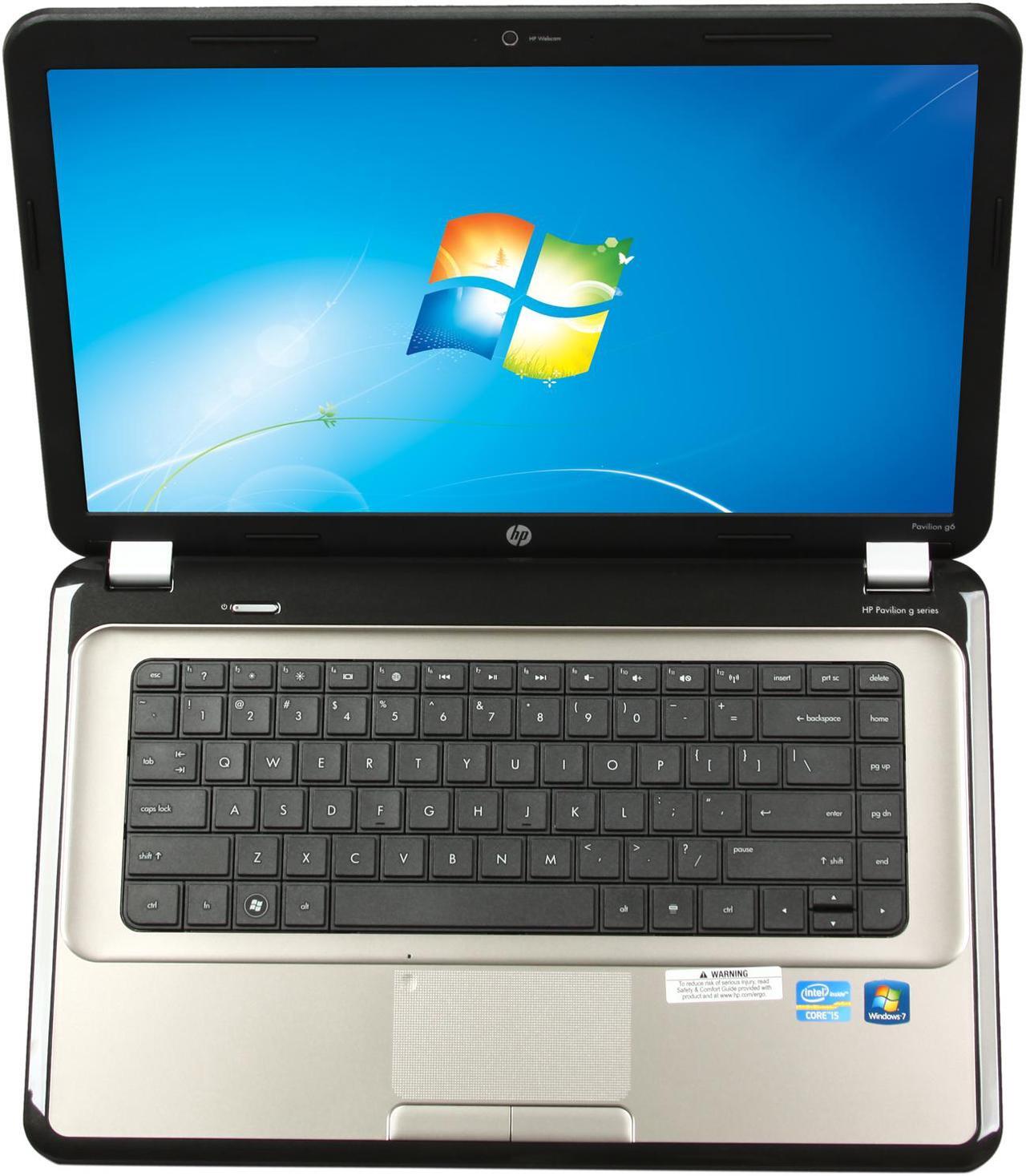 Alt view image 6 of 8 - HP Laptop Pavilion Intel Core i5-2430M 4GB Memory 500GB HDD Intel HD Graphics 3000 15.6" Windows 7 Home Premium 64-Bit g6-1c57dx